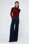 BLUE HIGH WAIST STRAIGHT LONG JEAN